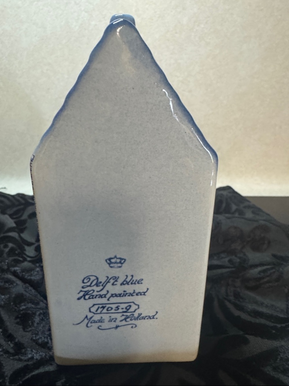 Vintage Blue and White Delft-blue 1705-9 house made in holland - Picture 3 of 10